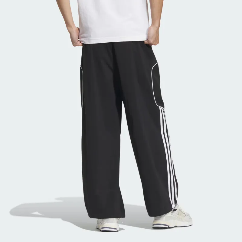 Adidas Originals 3 Stripes Pants Knitted Sweatpants Men's Black-2