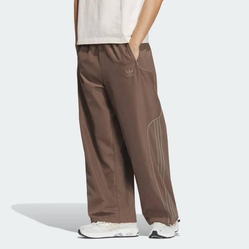 Adidas Originals 3 Stripes Pants Knitted Sweatpants Men's Stratum Dark Earthy Brown-1
