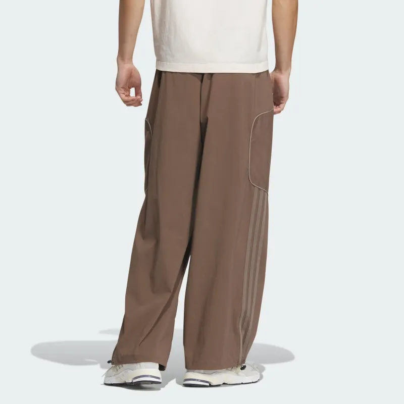 Adidas Originals 3 Stripes Pants Knitted Sweatpants Men's Stratum Dark Earthy Brown-2