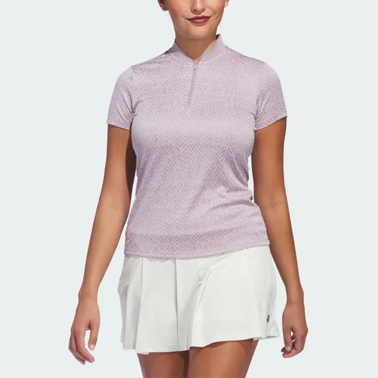 Adidas Ultimate365 Jacquard Polo Shirt Polo Shirt Women's Fuchsia-1