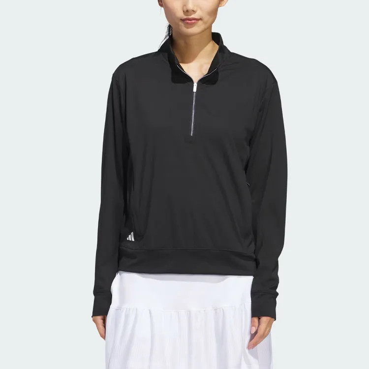 Adidas Free Shipping With AdiClub Ultimate365 Half Zip Layering Top-1
