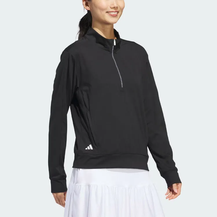 Adidas Free Shipping With AdiClub Ultimate365 Half Zip Layering Top-3