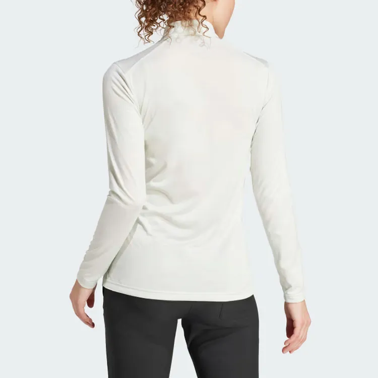 Adidas Terrex Multi Half-Zip Long Sleeve Tee T-Shirt Women's White-2