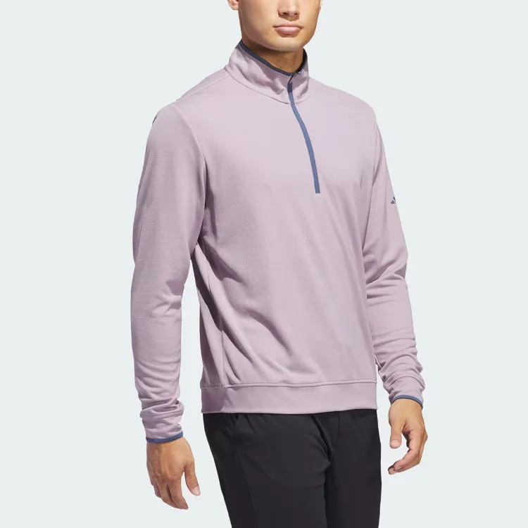 Adidas Lightweight Half-Zip Top Jackets Coats Men's Fuchsia-3