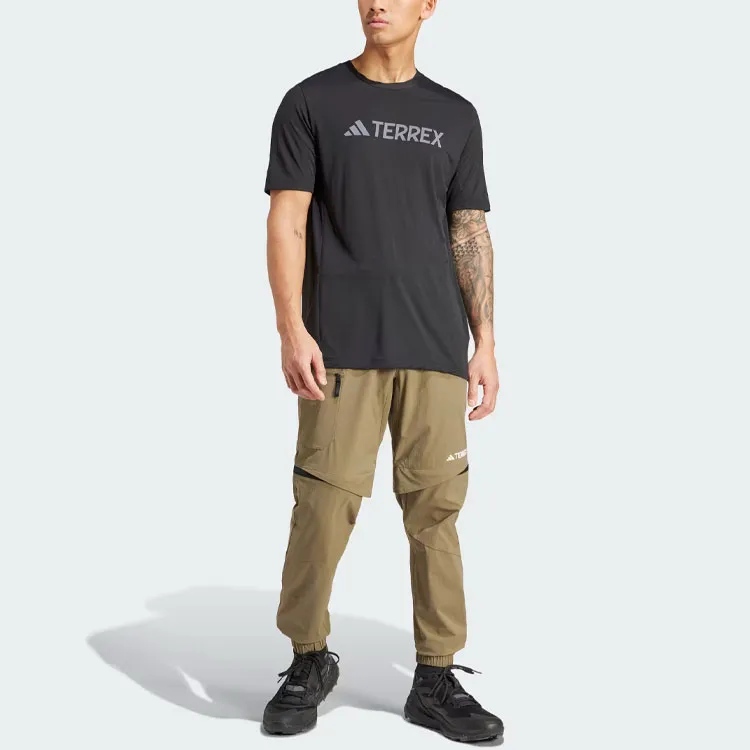 Adidas Free Shipping With AdiClub Terrex Utilitas Hiking Zip-Off Pants-5