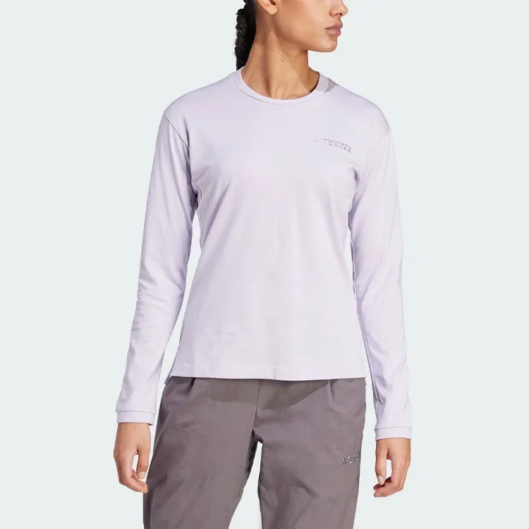 Adidas Drop Shoulder Sleeve T Shirt Women's Silver-1