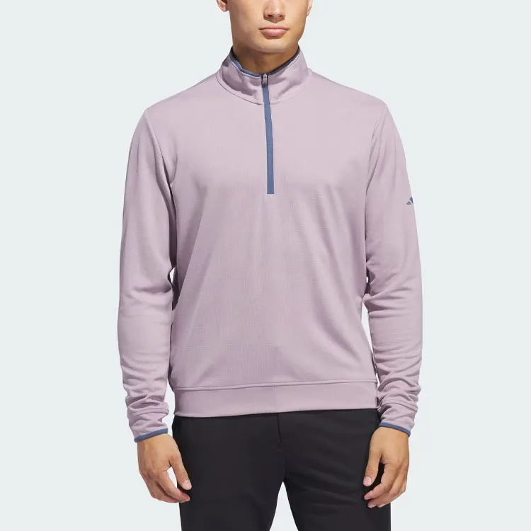 Adidas Lightweight Half-Zip Top Jackets Coats Men's Fuchsia-2