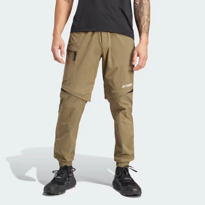 Adidas Free Shipping With AdiClub Terrex Utilitas Hiking Zip-Off Pants-1