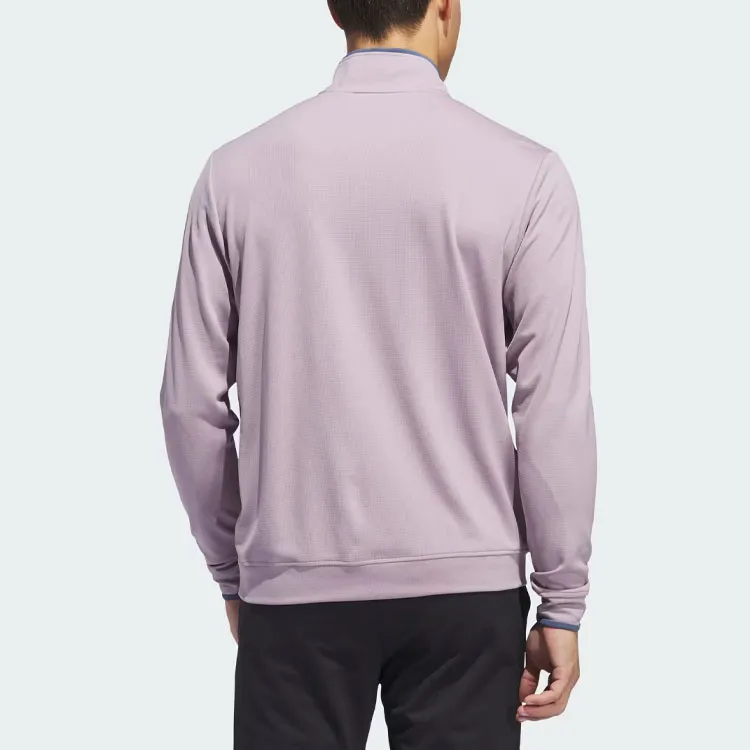 Adidas Lightweight Half-Zip Top Jackets Coats Men's Fuchsia-1