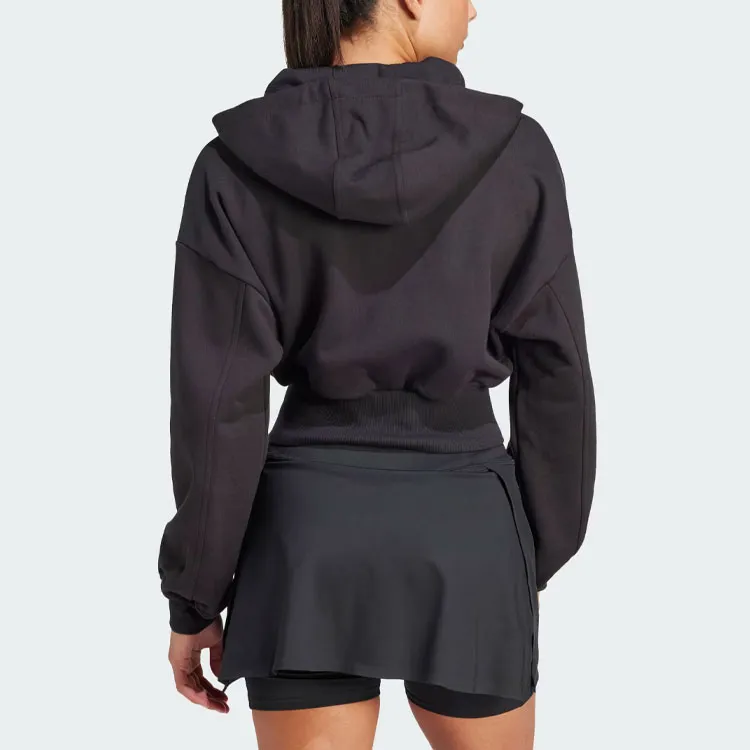 Adidas Free Shipping With AdiClub Adidas By Stella McCartney Sportswear Cropped Hoodie-1