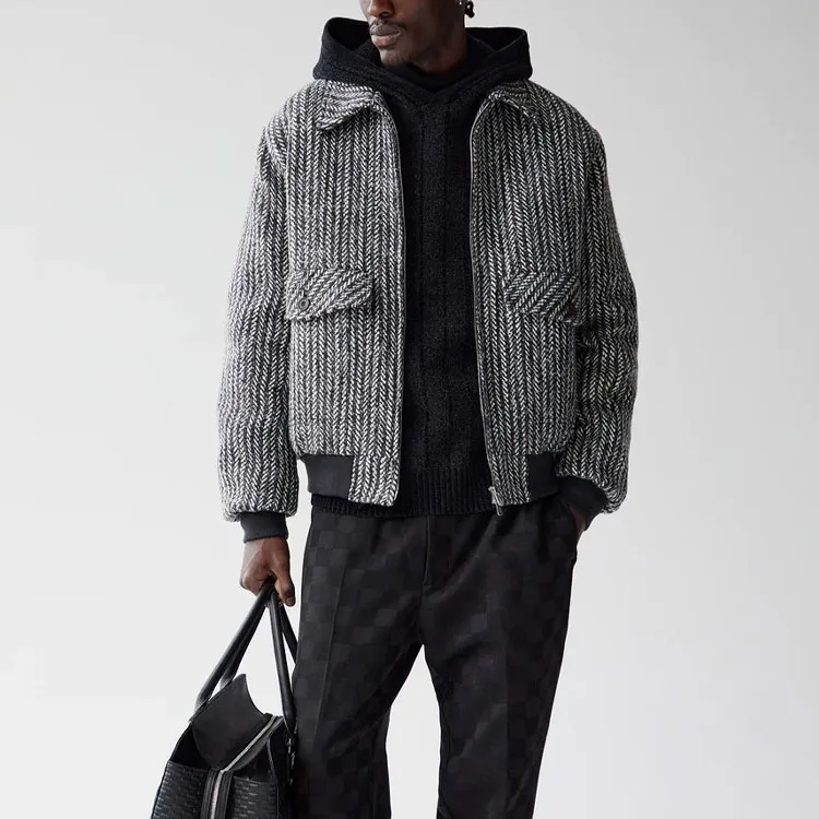 KITH Herringbone Hawthorne Flight Jacket-2