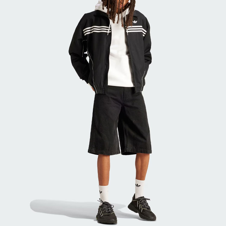 Adidas Originals Flames Jacket Jackets Coats Men's Black