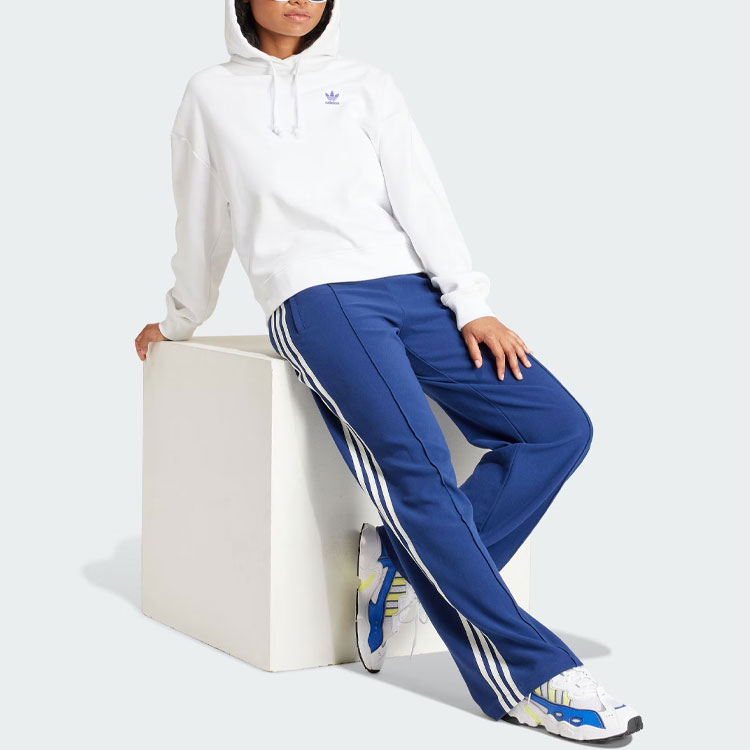 Adidas Originals Knitted Sweatpants Women's Dark Blue L - POIZON
