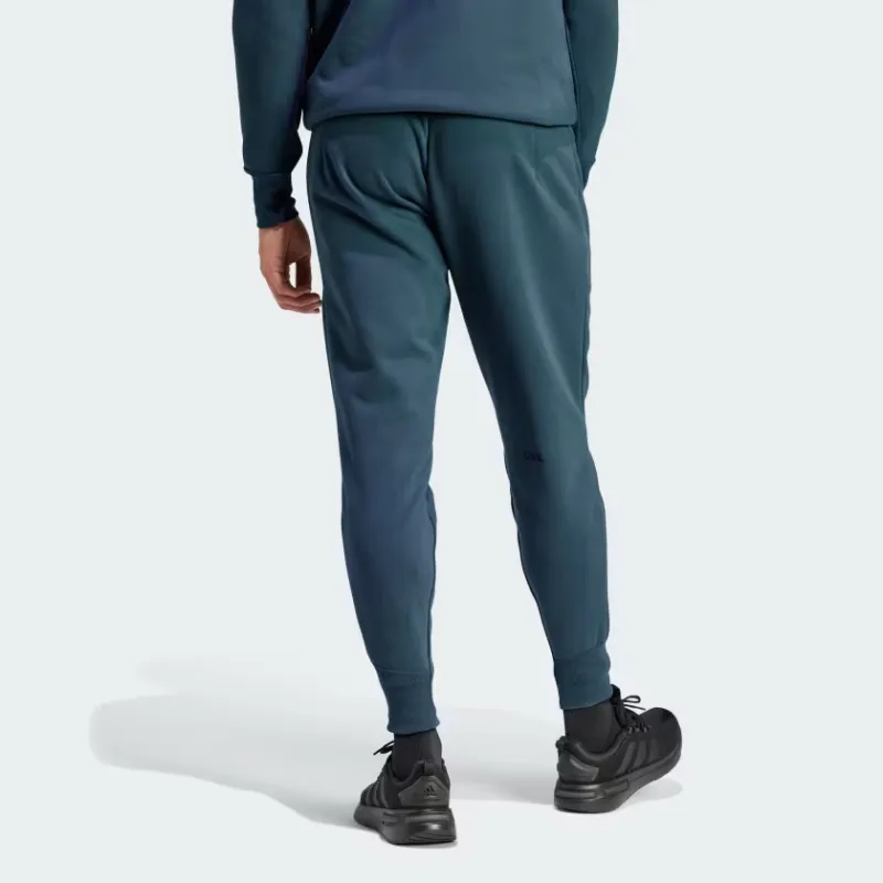 Adidas Z.N.E. Winterized Tracksuit Bottoms Knitted Sweatpants Men's Dark Blue-2