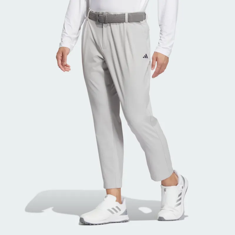 Adidas Aeroready 4 Way Stretch 9/10 Wide Knitted Sweatpants Men's Light Gray-1