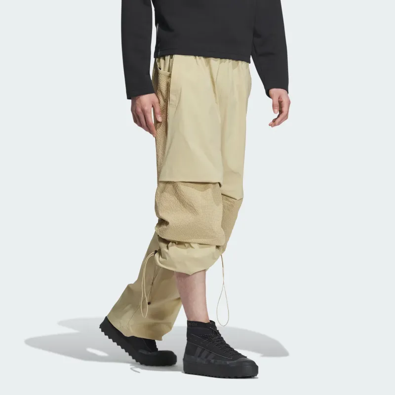 Adidas M Fustl Pants 3 Knitted Sweatpants Men's Light Khaki-3