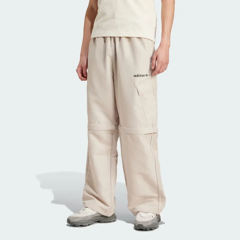 Adidas Originals Zip Off Pants Knitted Sweatpants Men's Earth Umber-1