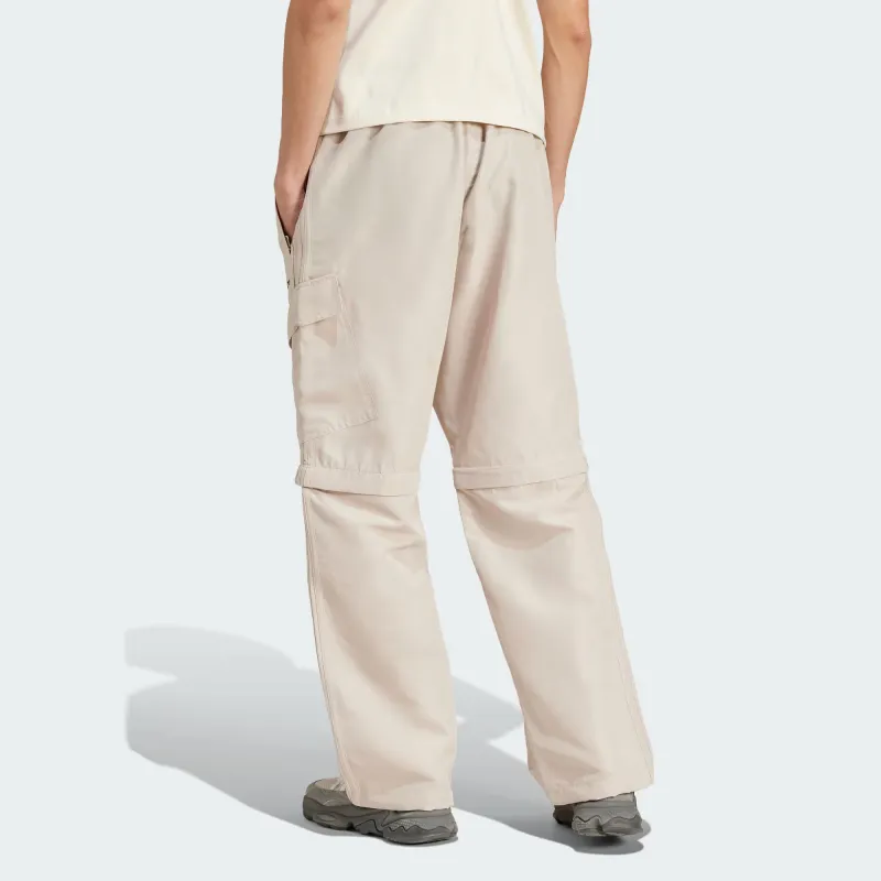 Adidas Originals Zip Off Pants Knitted Sweatpants Men's Earth Umber-2