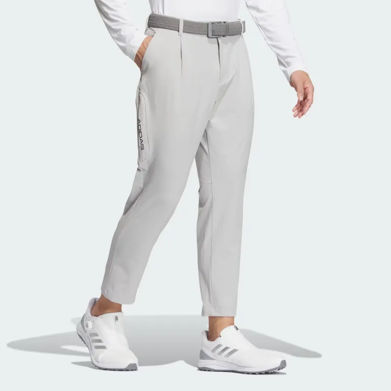 Adidas Aeroready 4 Way Stretch 9/10 Wide Knitted Sweatpants Men's Light Gray-3