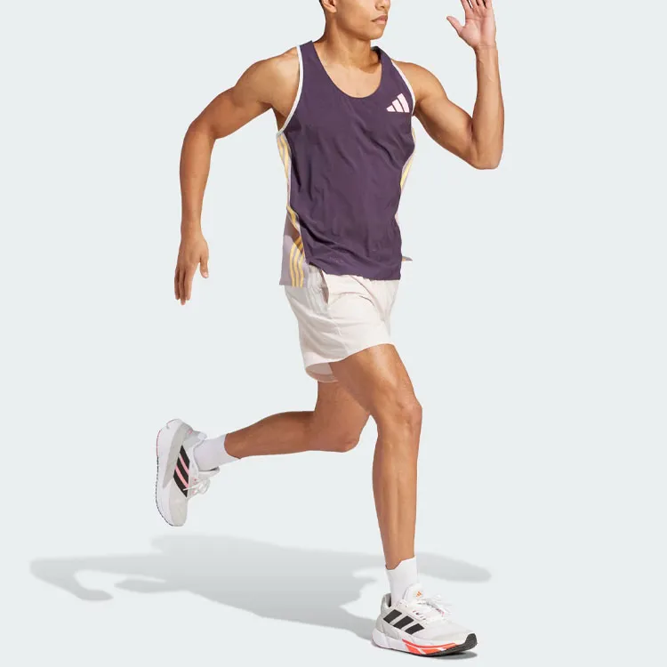 Adidas Tank Tops Men's Black Purple-3