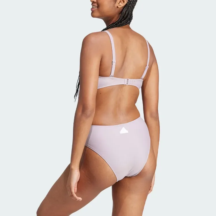 Adidas Iconisea Versatile Bandeau Bikini Top Bikini Women's Pink Purple-2