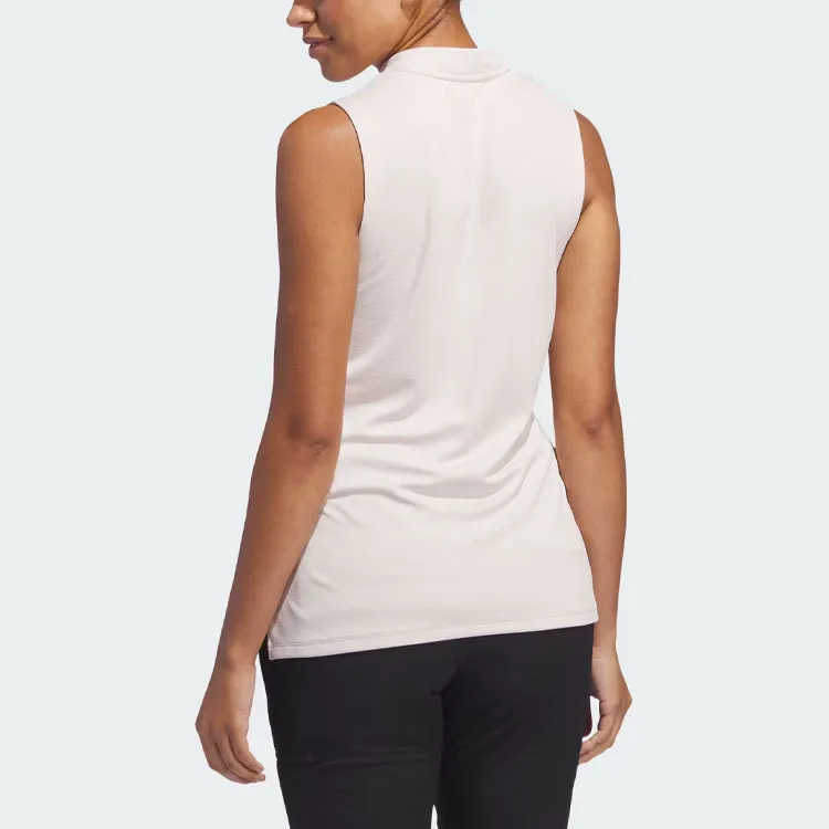 Adidas Free Shipping With AdiClub Ultimate365 Textured Sleeveless Polo Shirt-3