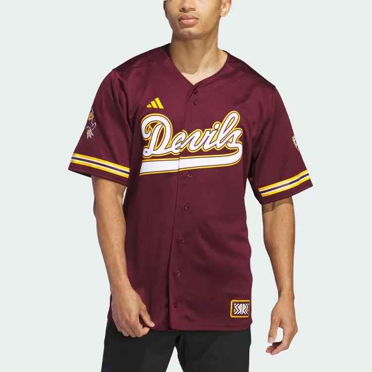 Adidas Arizona State Reverse Retro Replica Baseball Jersey-1