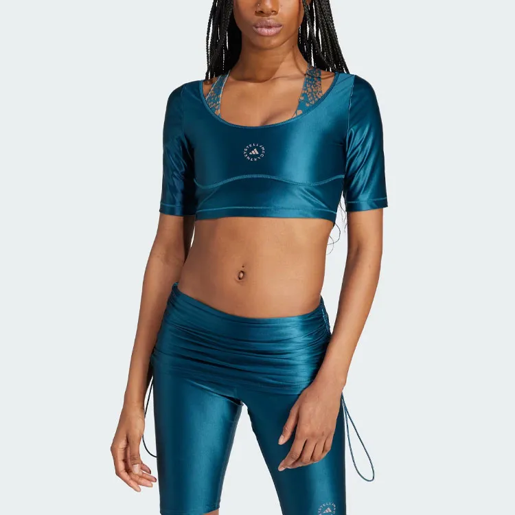 Adidas Free Shipping With AdiClub Adidas By Stella McCartney Crop Top-1
