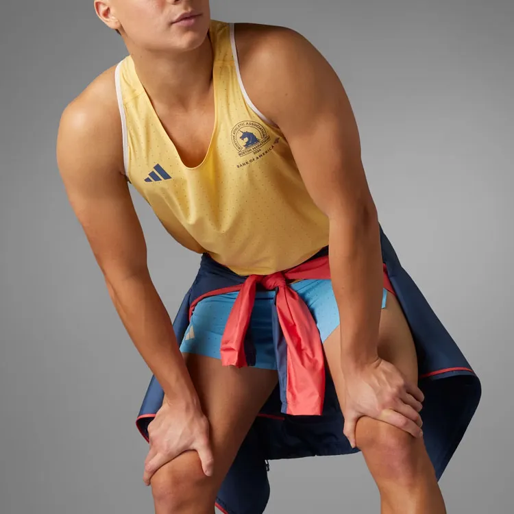 Adidas Tank Tops Men Yellow-3