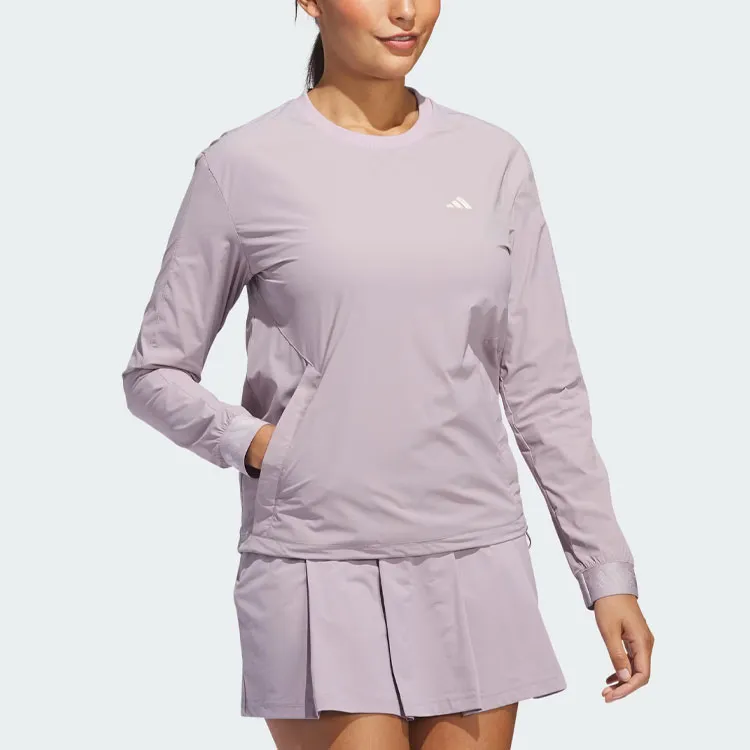 Adidas Ultimate365 Tour Wind.Rdy Pullover Sweatshirt Sweatshirt Women's Purple-3
