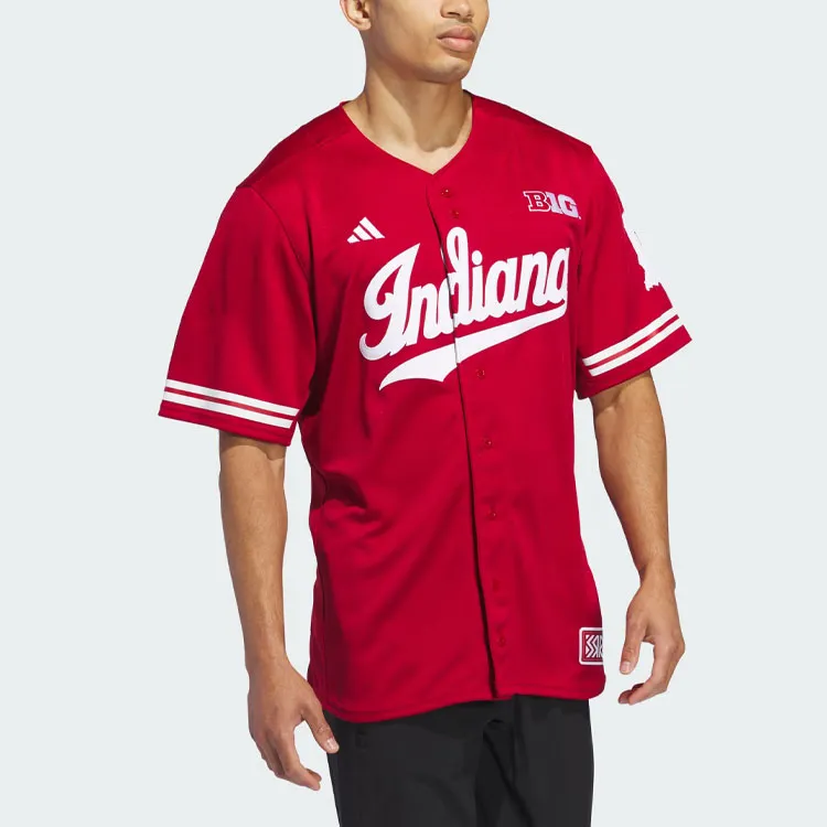 Adidas Indiana Reverse Retro Replica Baseball Jersey-3