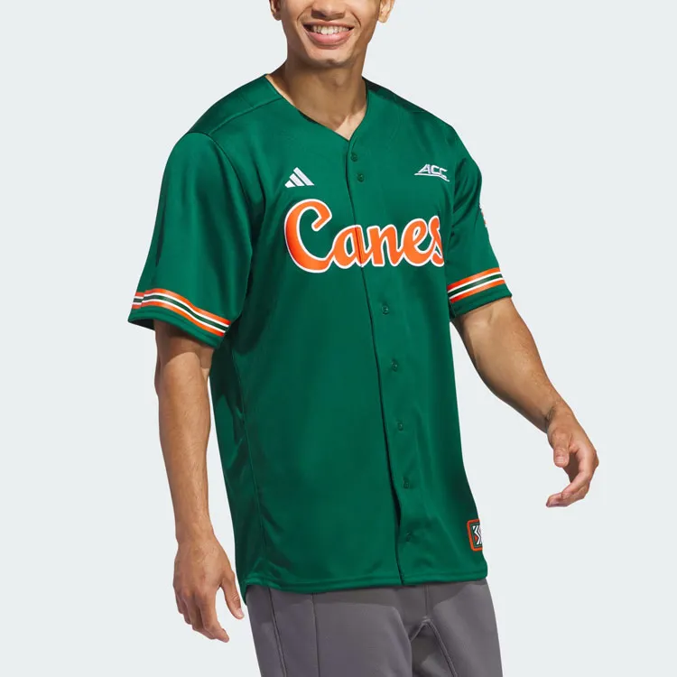 Adidas Miami Reverse Retro Replica Baseball Jersey-3