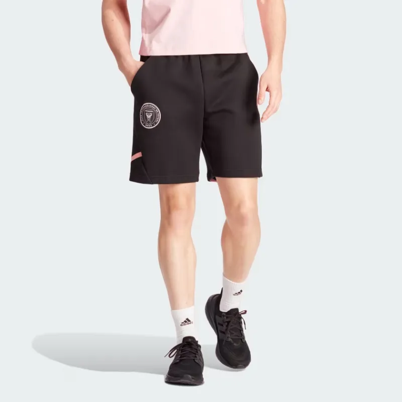 Adidas Inter Miami Cf Designed For Gameday Travel Shorts Soccer Bottoms Men's Black-1