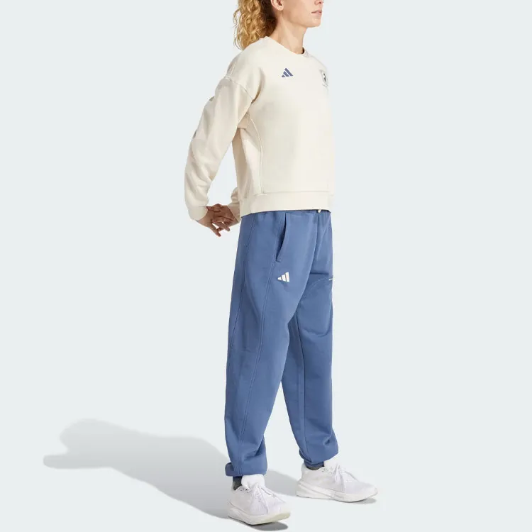 Adidas Boston Marathon® 2024 Fleece Sweatshirt Women's White-3