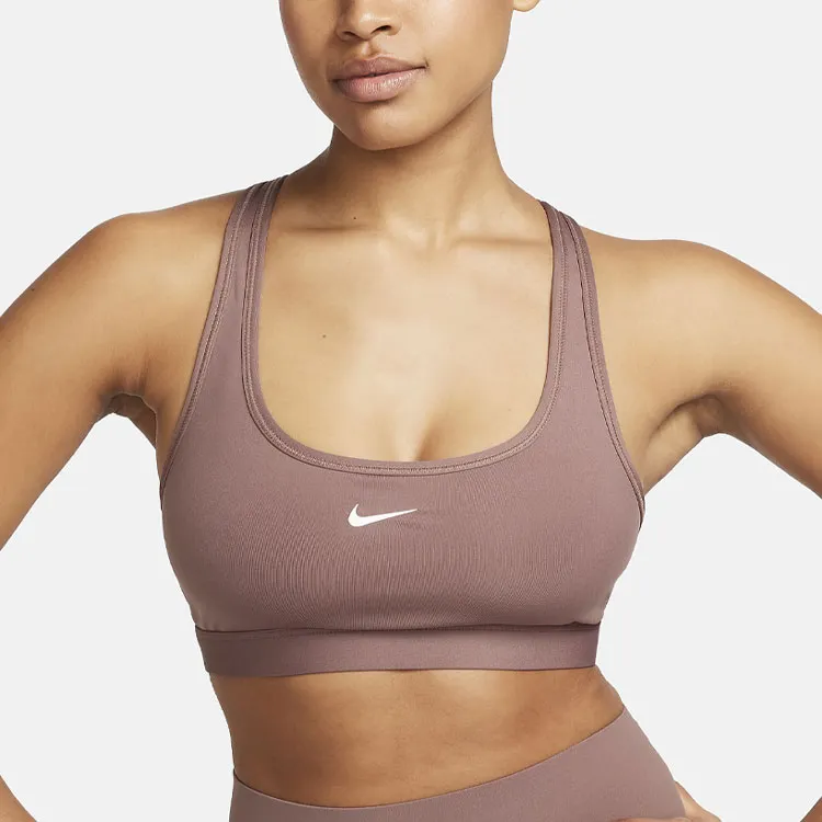 Nike Swoosh Light Support Sports Underwear Women's Smoke Purple-1