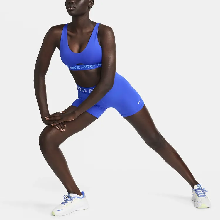 Nike Pro Indy Plunge Sports Underwear Women's Dark Blue-2