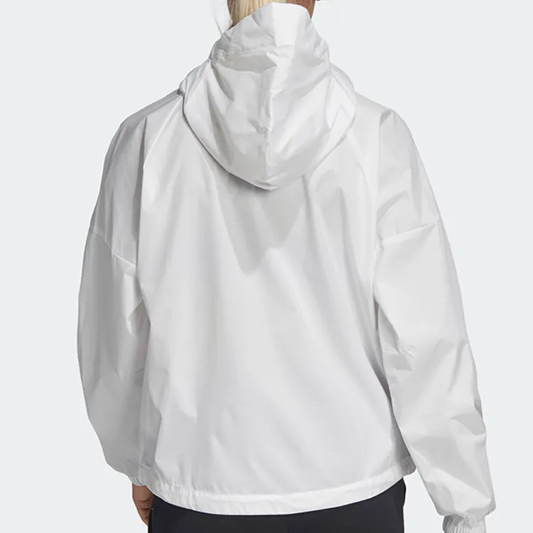 Adidas W Wnd Jkt Jackets & Coats Women's White-3