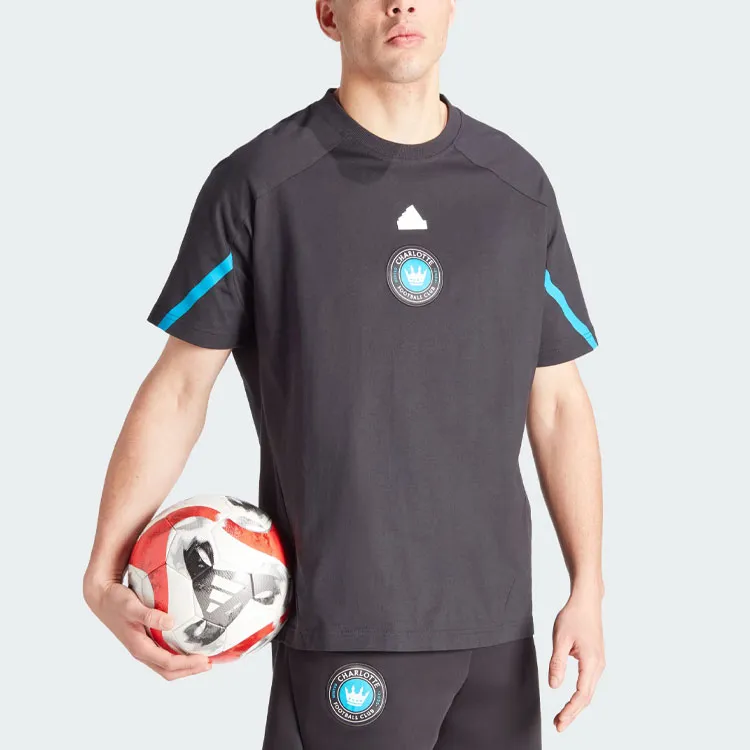 Adidas Free Shipping With AdiClub Charlotte Fc Designed For Gameday Travel Tee-3