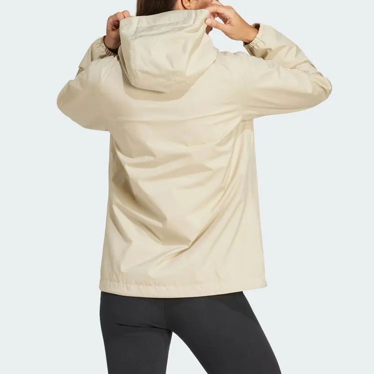 Adidas Essentials Rain.Rdy Jacket Jackets Coats Women's Khaki-2