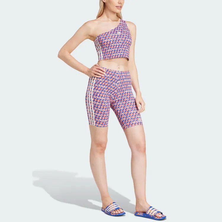 Adidas Free Shipping With AdiClub Adidas X Farm Rio Bike Shorts-3