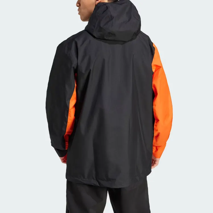 Adidas Terrex Multi 2.5l Rain.Rdy Jacket Jackets Coats Men's Half Impact Orange-1