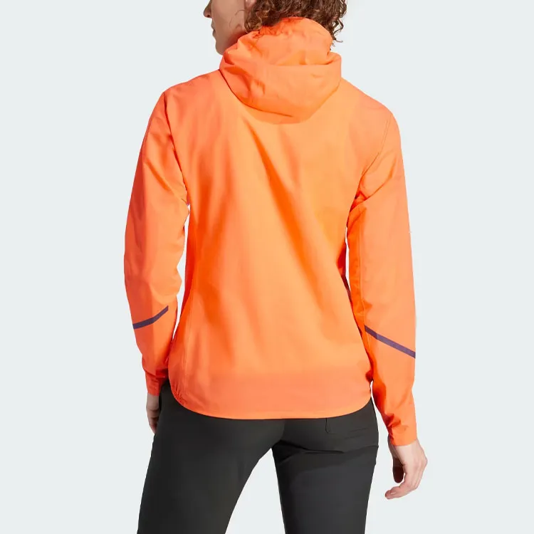 Adidas Terrex Xperior 2.5l Light Rain.Rdy Jacket Jackets Coats Women's Half Impact Orange-2