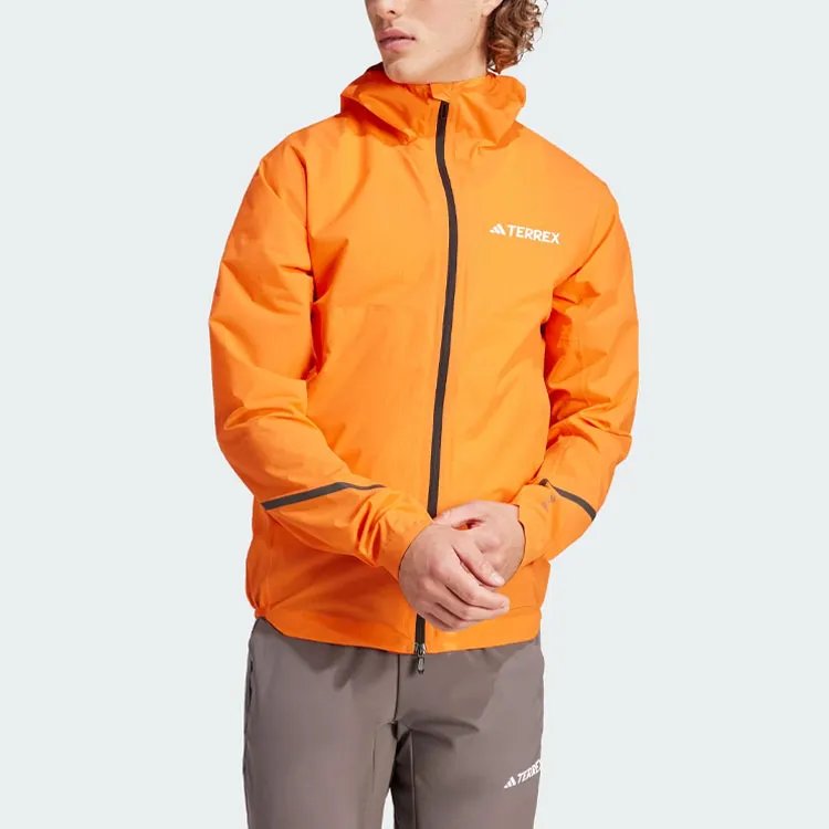 Adidas Terrex Xperior 2.5l Light Rain.Rdy Jacket Jackets & Coats Men's Half Impact Orange-1