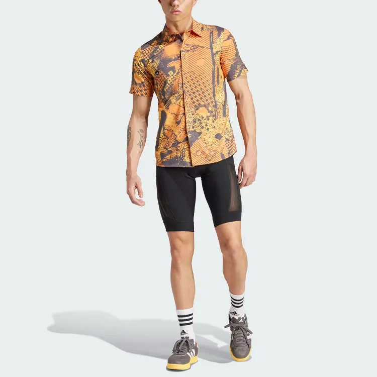 Adidas Free Shipping With AdiClub Trackstand Stenciled Art Cycling Shirt Gender Neutral-4