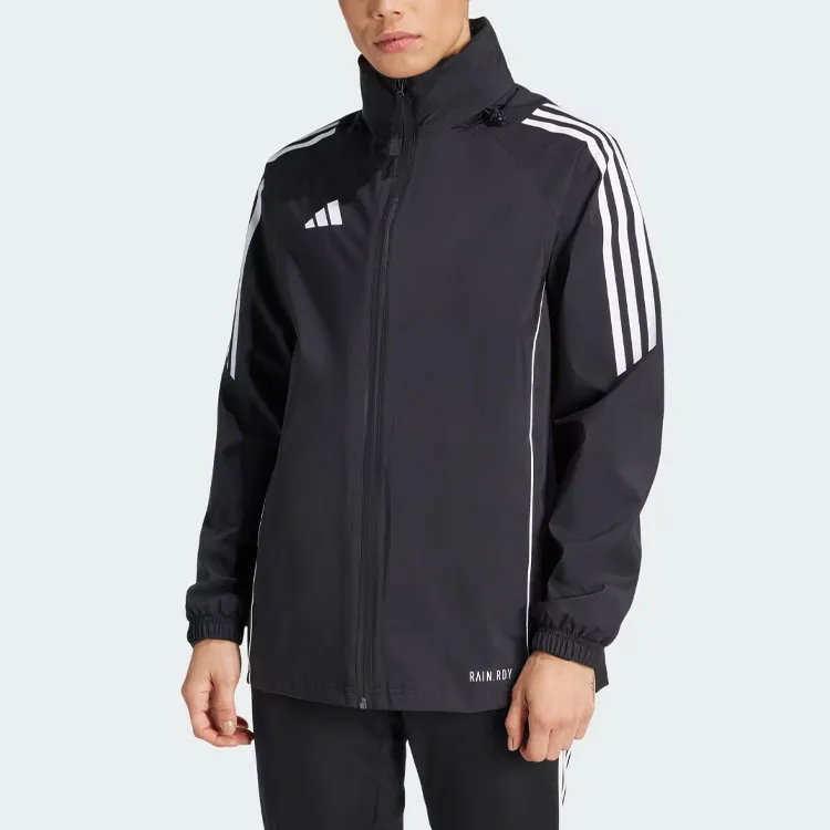 Adidas Free Shipping With AdiClub Tiro 24 Rain Jacket-1