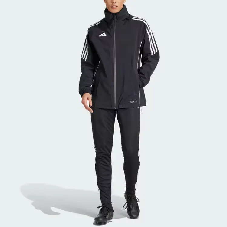 Adidas Free Shipping With AdiClub Tiro 24 Rain Jacket-4