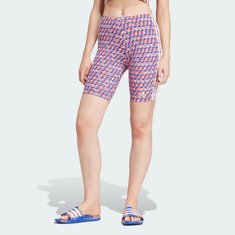 Adidas Free Shipping With AdiClub Adidas X Farm Rio Bike Shorts-2