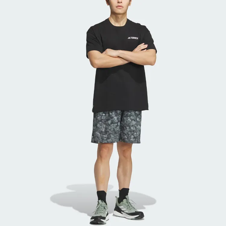 Adidas x GUOJIADILI,LIANMINGKUAN SS24 T Shirt Men's Black-4