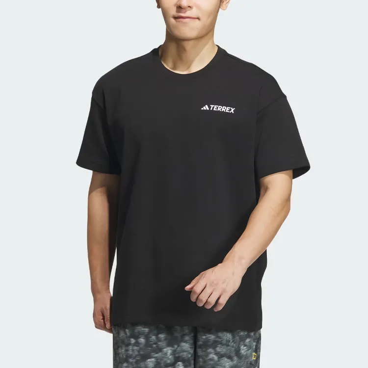 Adidas x GUOJIADILI,LIANMINGKUAN SS24 T Shirt Men's Black-1