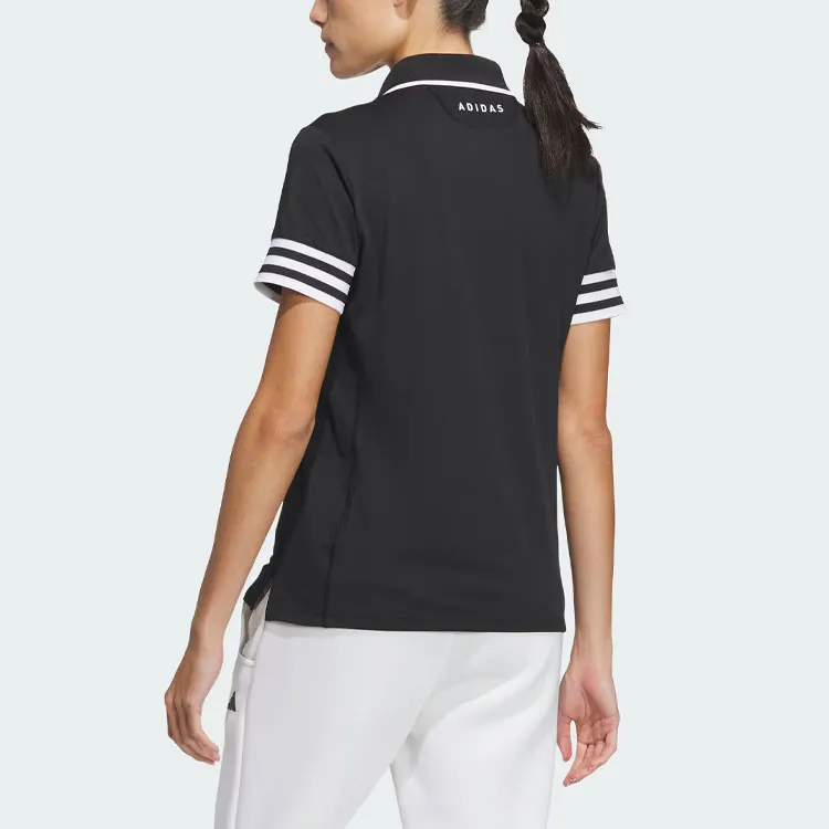 Adidas Aeroready Short Sleeve Polo Shirt Polo Shirt Women's Black-2